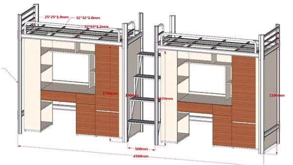 學(xué)生宿舍家具定制一般化步驟